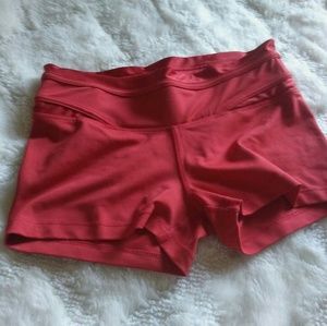 Forever 21 Athletic Wear Red Shorts!
